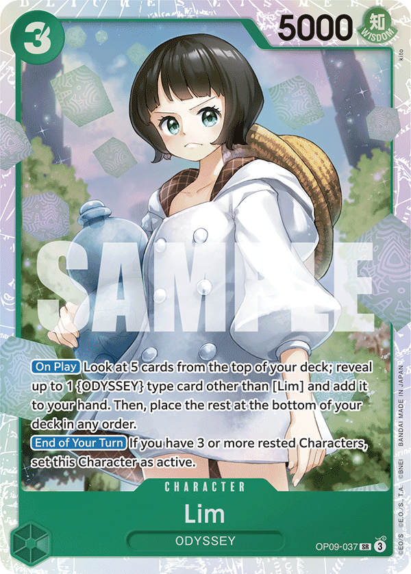 Lim (037) OP09-037 - Emperors in the New World OP09 kart görseli