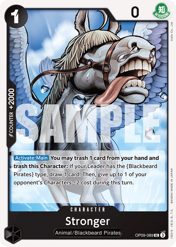 Stronger OP09-089 - Emperors in the New World OP09 kart görseli