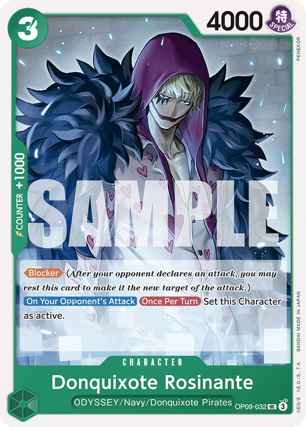 Donquixote Rosinante (032) OP09-032 - Emperors in the New World OP09 kart görseli