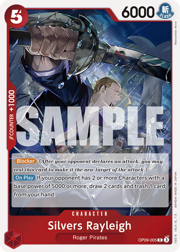 Silvers Rayleigh OP09-005 - Emperors in the New World OP09 kart görseli
