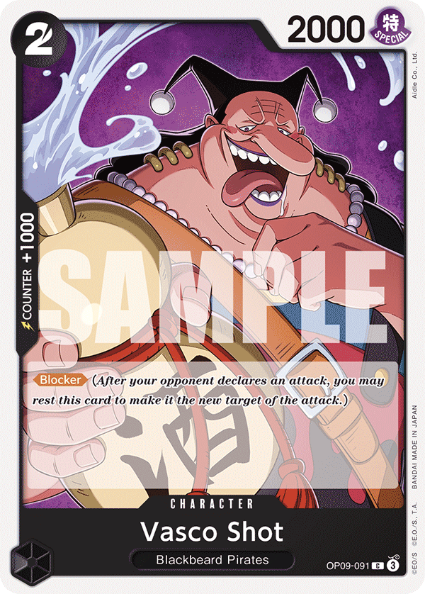 Vasco Shot OP09-091 - Emperors in the New World OP09 kart görseli