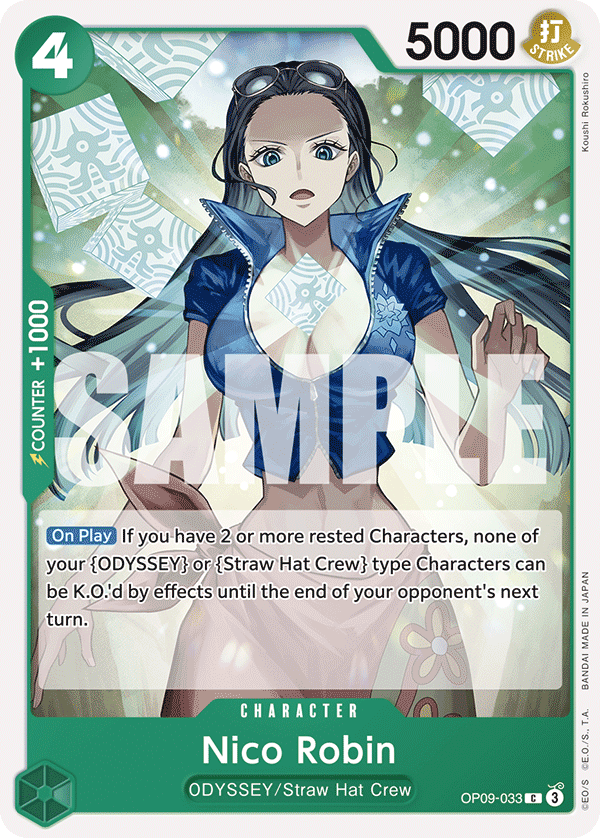 Nico Robin (033) OP09-033 - Emperors in the New World OP09 kart görseli
