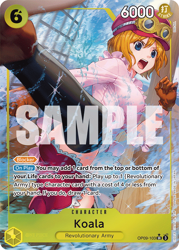 Koala (Parallel) OP09-103 - Emperors in the New World OP09 kart görseli