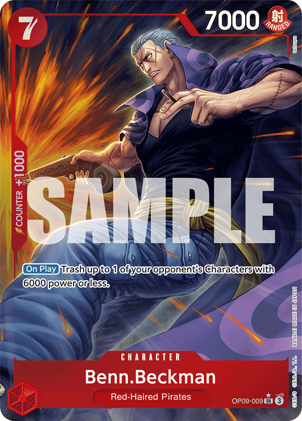Benn.Beckman (Parallel) OP09-009 - Emperors in the New World OP09 kart görseli