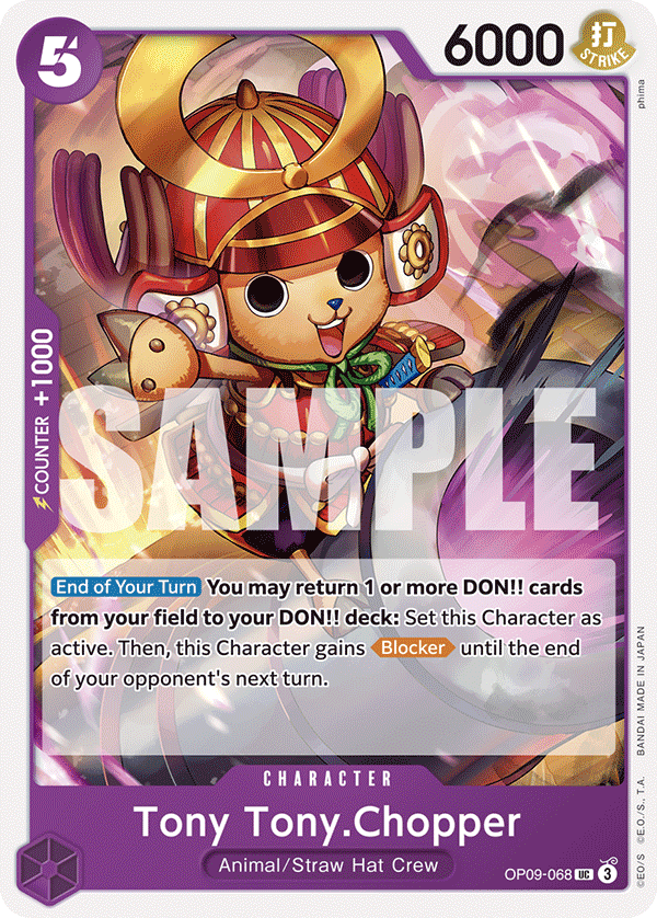 Tony Tony.Chopper (068) OP09-068 - Emperors in the New World OP09 kart görseli