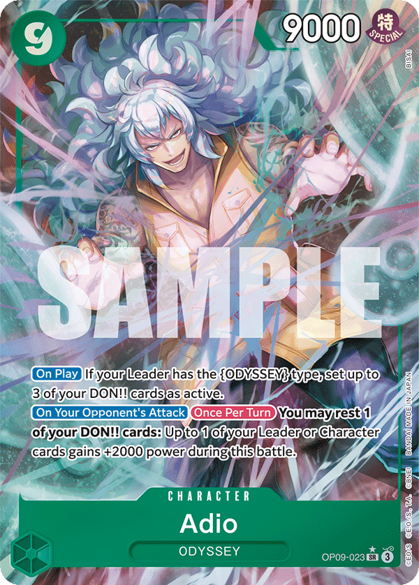 Adio (Parallel) OP09-023 - Emperors in the New World OP09 kart görseli