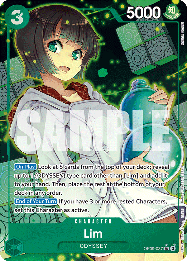 Lim (037) (Parallel) OP09-037 - Emperors in the New World OP09 kart görseli