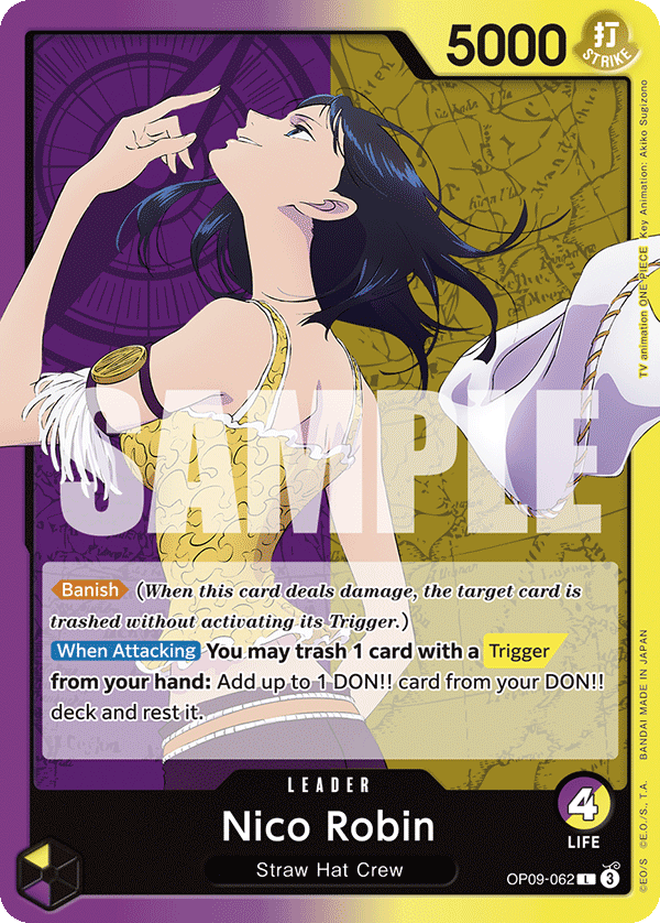 Nico Robin (062) OP09-062 - Emperors in the New World OP09 kart görseli