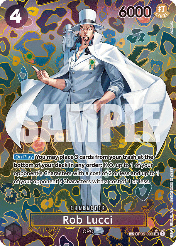 Rob Lucci (SP) kart görseli