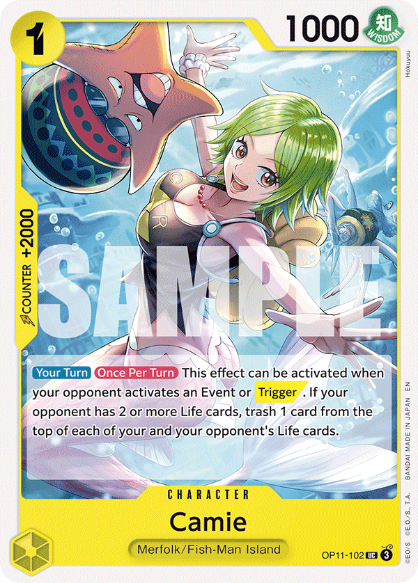 Camie OP11-102 - A Fist of Divine Speed OP11 kart görseli