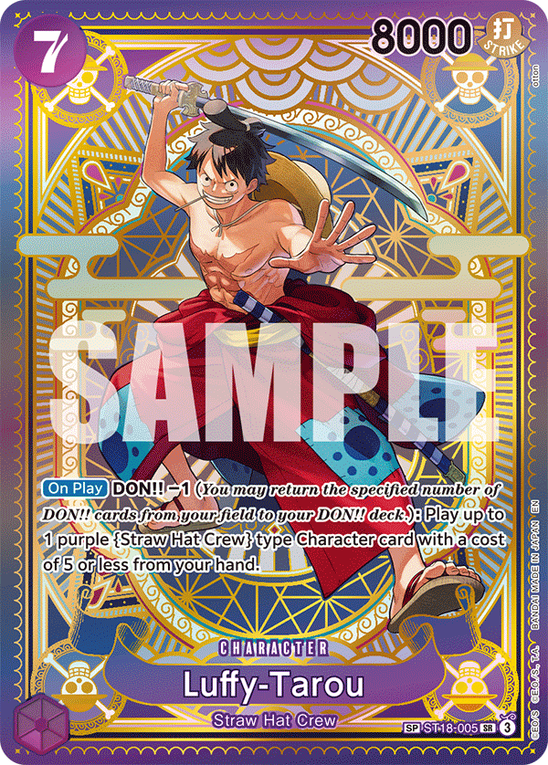 Luffy-Tarou (SP) ST18-005 - A Fist of Divine Speed OP11 kart görseli