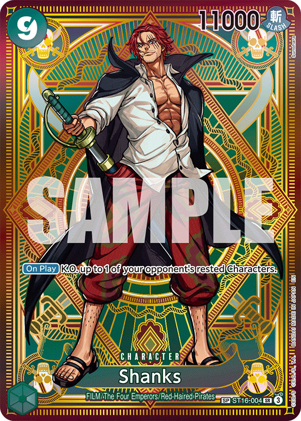 Shanks (SP) ST16-004 - A Fist of Divine Speed OP11 kart görseli