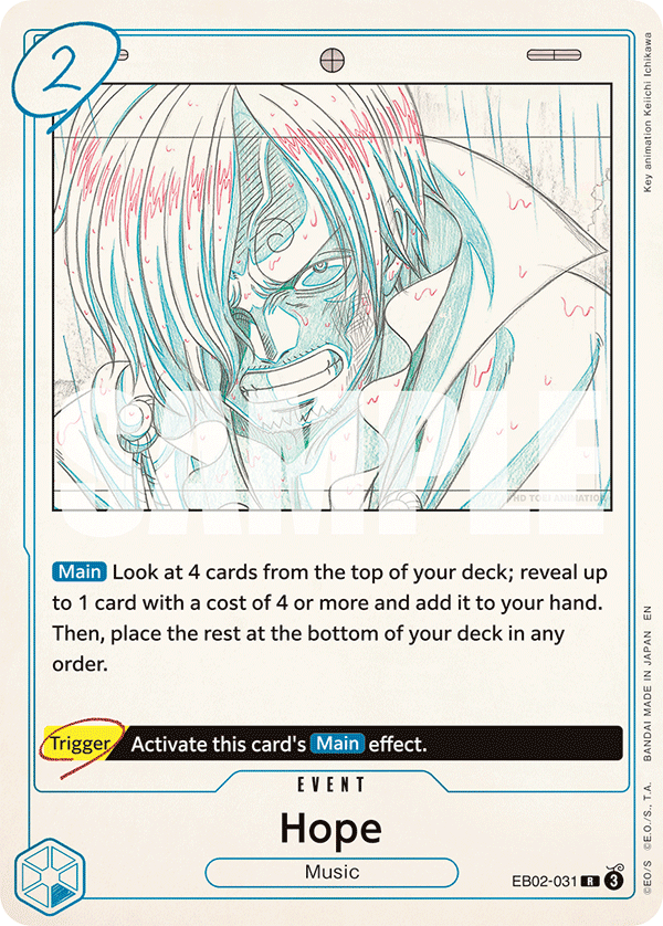 Hope EB02-031 - Extra Booster: Anime 25th Collection EB02 kart görseli