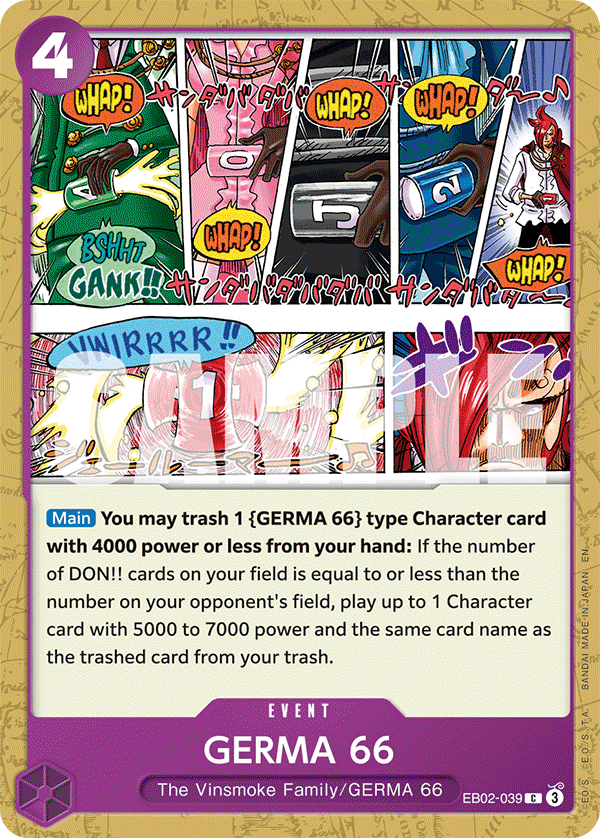 GERMA 66 EB02-039 - Extra Booster: Anime 25th Collection EB02 kart görseli