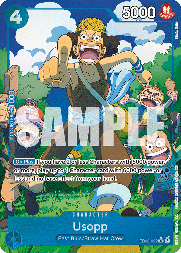 Usopp (Alternate Art) EB02-022 - Extra Booster: Anime 25th Collection EB02 kart görseli