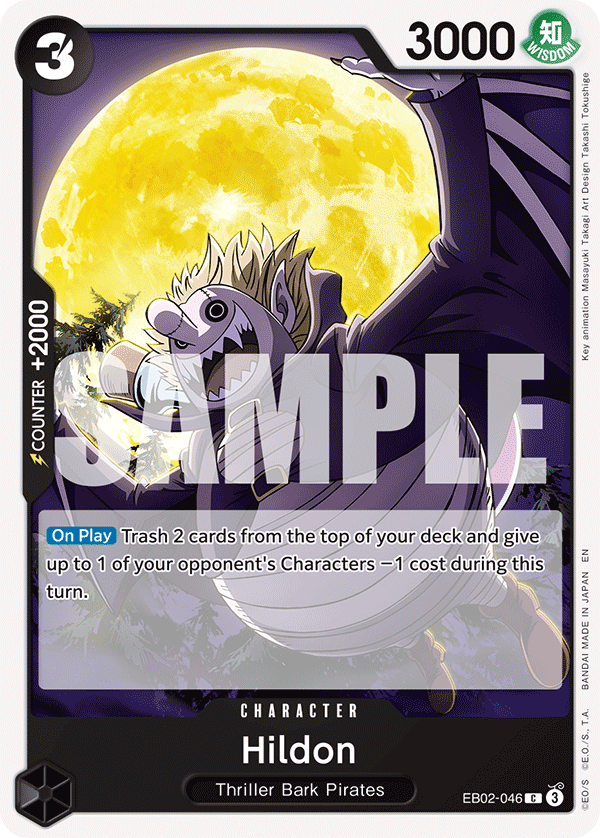 Hildon EB02-046 - Extra Booster: Anime 25th Collection EB02 kart görseli