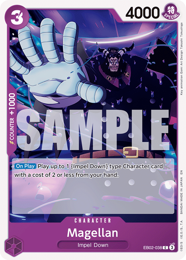 Magellan EB02-038 - Extra Booster: Anime 25th Collection EB02 kart görseli