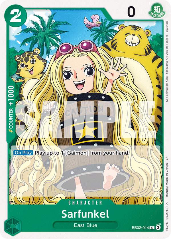 Sarfunkel EB02-014 - Extra Booster: Anime 25th Collection EB02 kart görseli