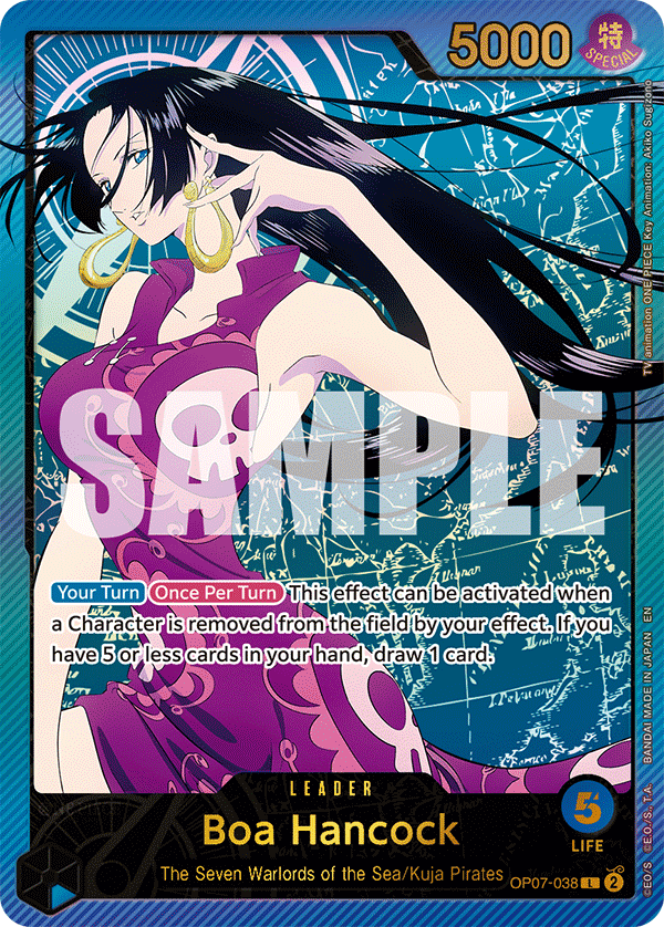Boa Hancock (SPR) OP07-038 - Extra Booster: Anime 25th Collection EB02 kart görseli