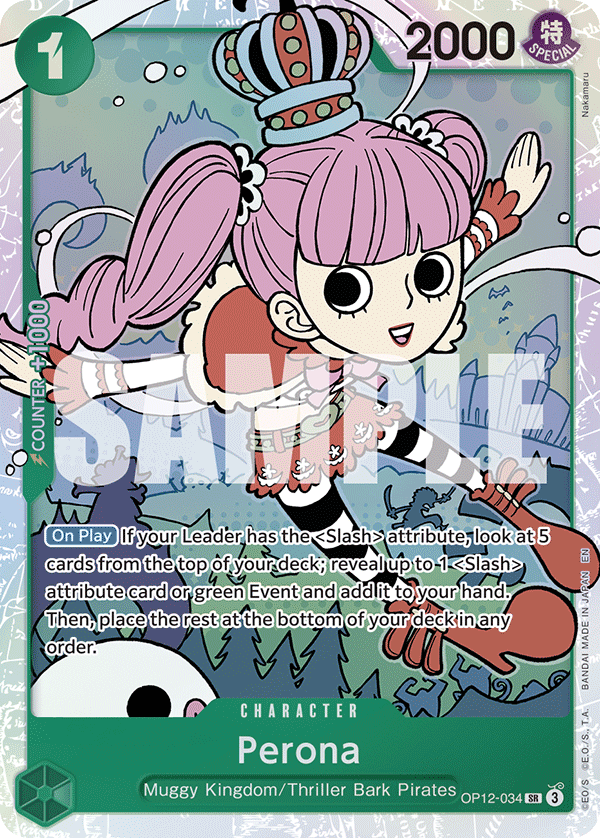 Perona OP12-034 - Legacy of the Master OP12 kart görseli