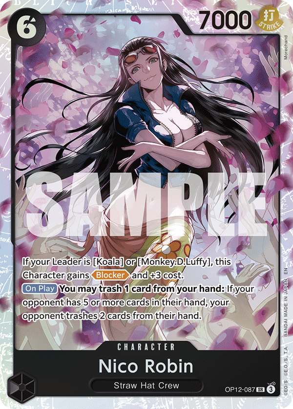 Nico Robin OP12-087 - Legacy of the Master OP12 kart görseli