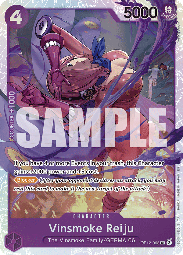 Vinsmoke Reiju OP12-063 - Legacy of the Master OP12 kart görseli