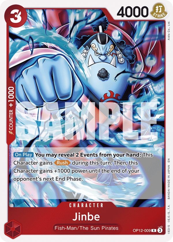 Jinbe OP12-009 - Legacy of the Master OP12 kart görseli