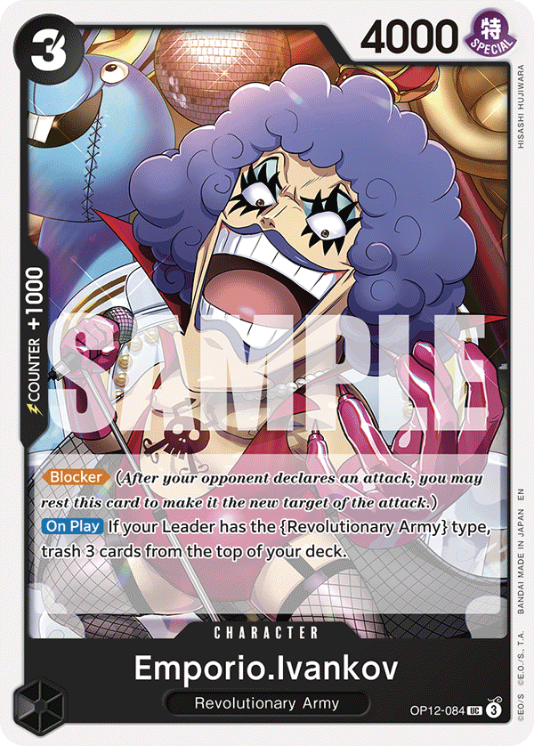 Emporio.Ivankov (084) OP12-084 - Legacy of the Master OP12 kart görseli