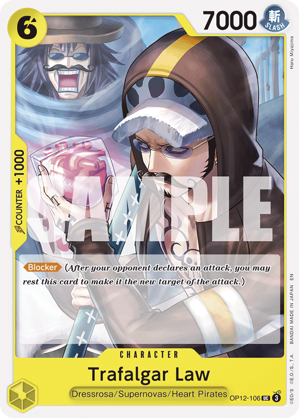 Trafalgar Law (106) OP12-106 - Legacy of the Master OP12 kart görseli