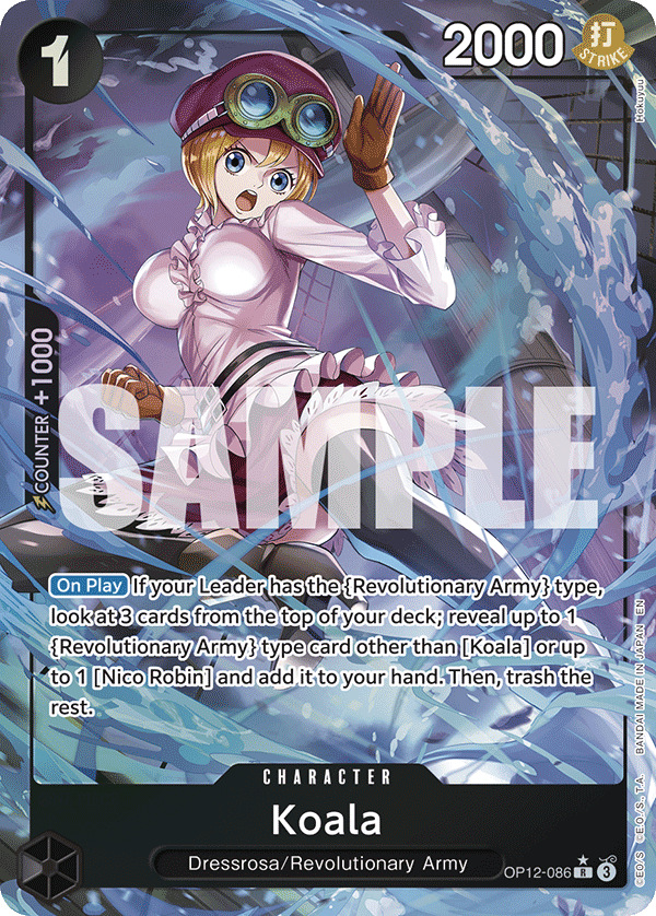 Koala (086) (Alternate Art) OP12-086 - Legacy of the Master OP12 kart görseli