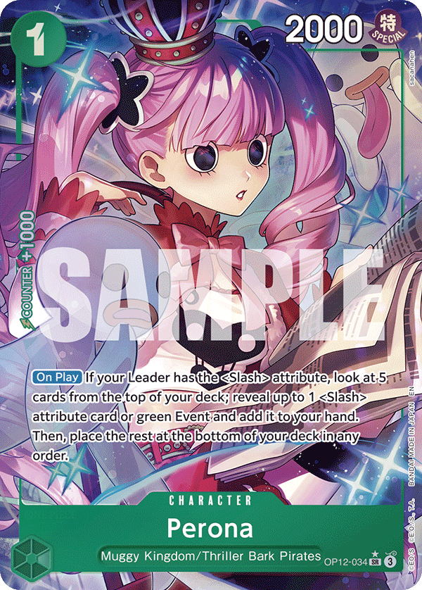 Perona (Alternate Art) OP12-034 - Legacy of the Master OP12 kart görseli