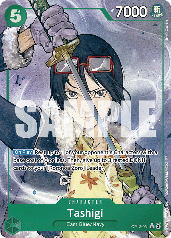 Tashigi (Alternate Art) OP12-031 - Legacy of the Master OP12 kart görseli