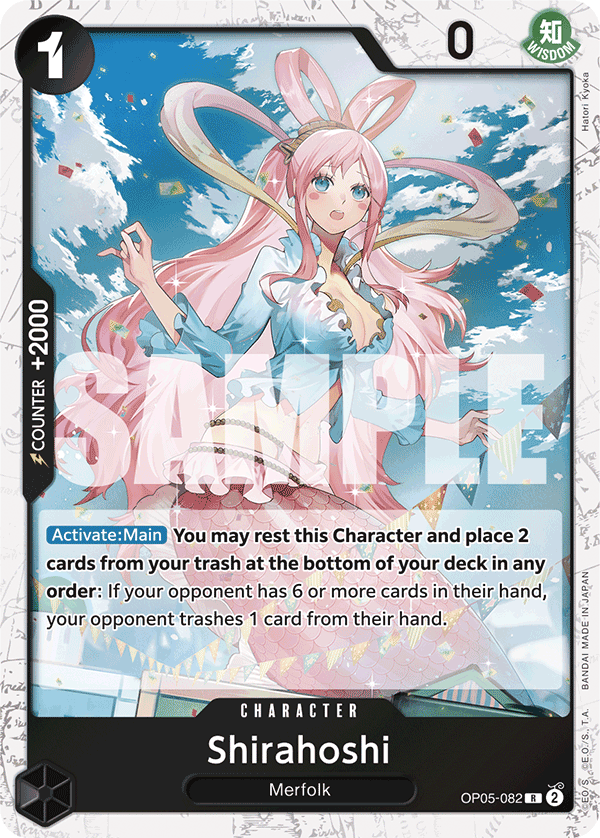 Shirahoshi (OP05-082) (Jolly Roger Foil) OP05-082 - Premium Booster PRB01 kart görseli