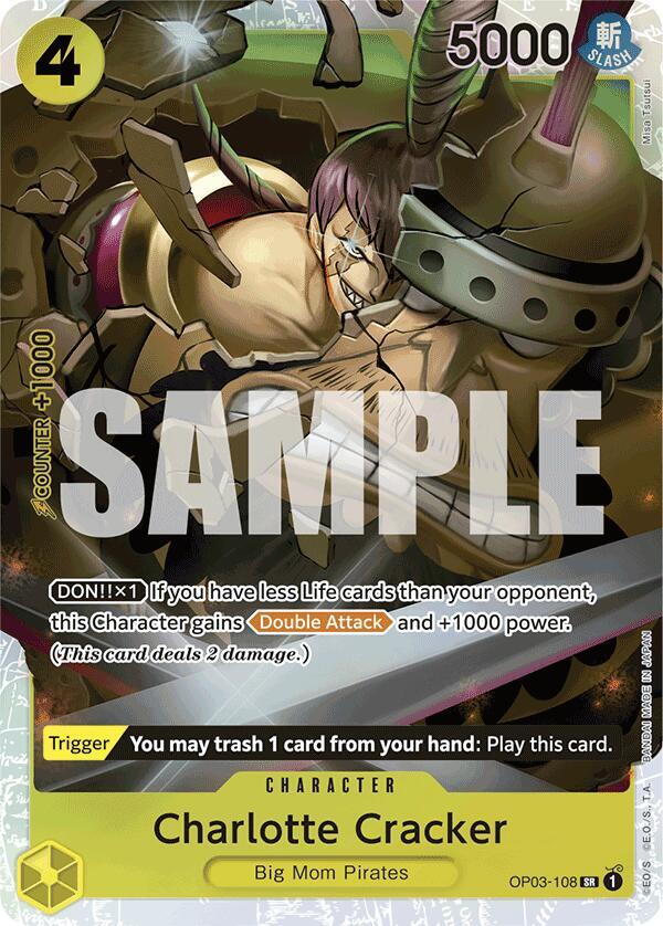 Charlotte Cracker (Reprint) OP03-108 - Premium Booster PRB01 kart görseli