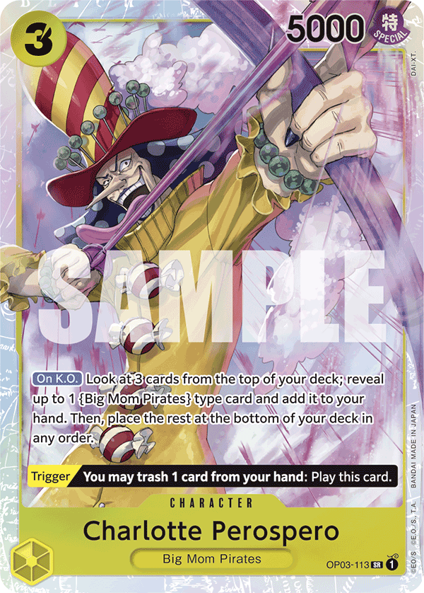 Charlotte Perospero (Reprint) OP03-113 - Premium Booster PRB01 kart görseli