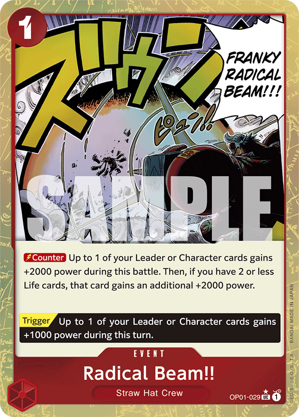 Radical Beam!! (Jolly Roger Foil) kart görseli