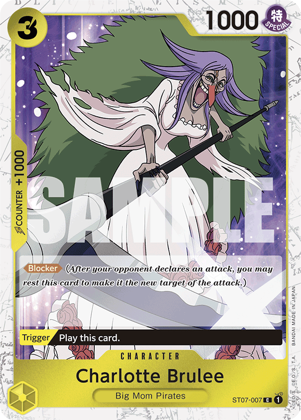 Charlotte Brulee (Jolly Roger Foil) ST07-007 - Premium Booster PRB01 kart görseli