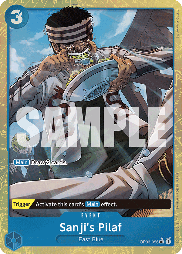 Sanji's Pilaf (Alternate Art) OP03-056 - Premium Booster PRB01 kart görseli