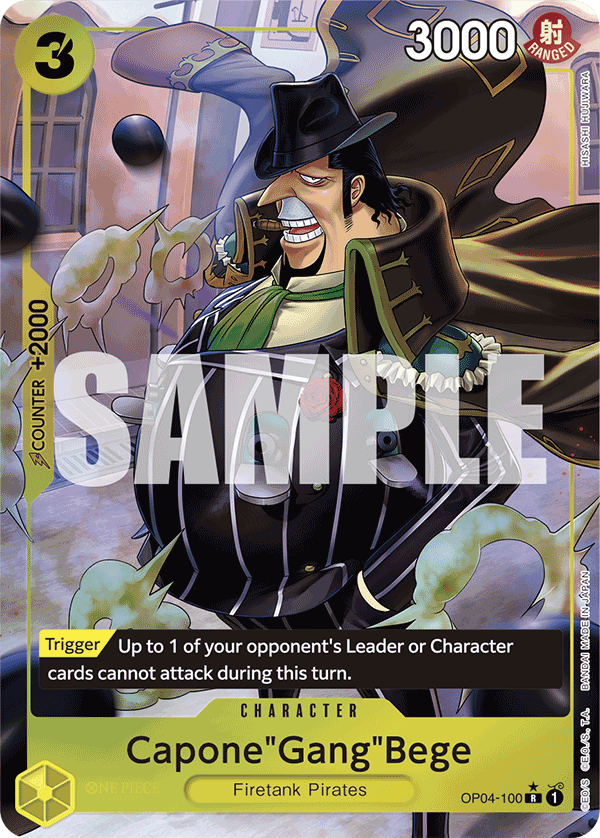 Capone"Gang"Bege (OP04-100) (Alternate Art) OP04-100 - Premium Booster PRB01 kart görseli