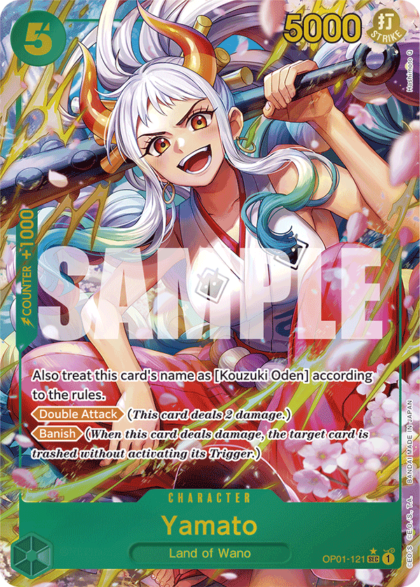 Yamato (OP01-121) (Alternate Art) OP01-121 - Premium Booster PRB01 kart görseli