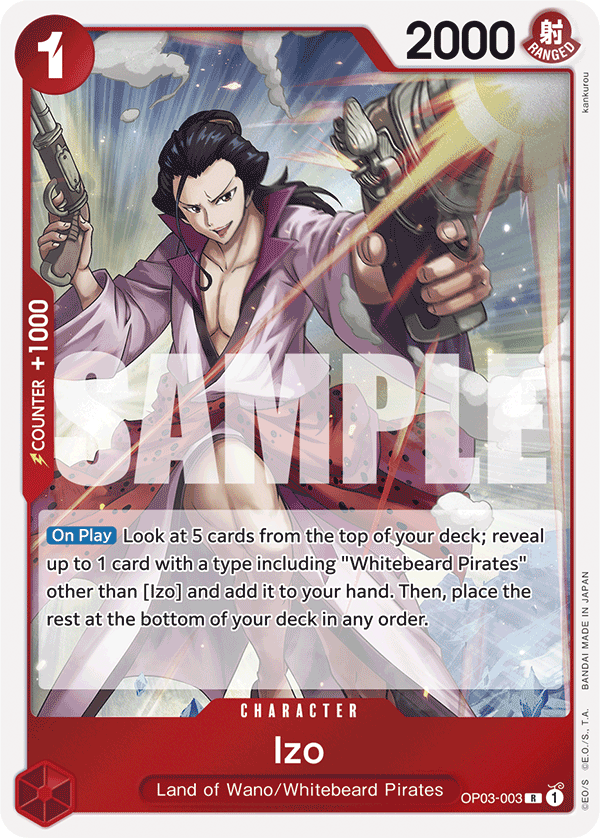 Izo (OP03-003) (Reprint) OP03-003 - Premium Booster PRB01 kart görseli