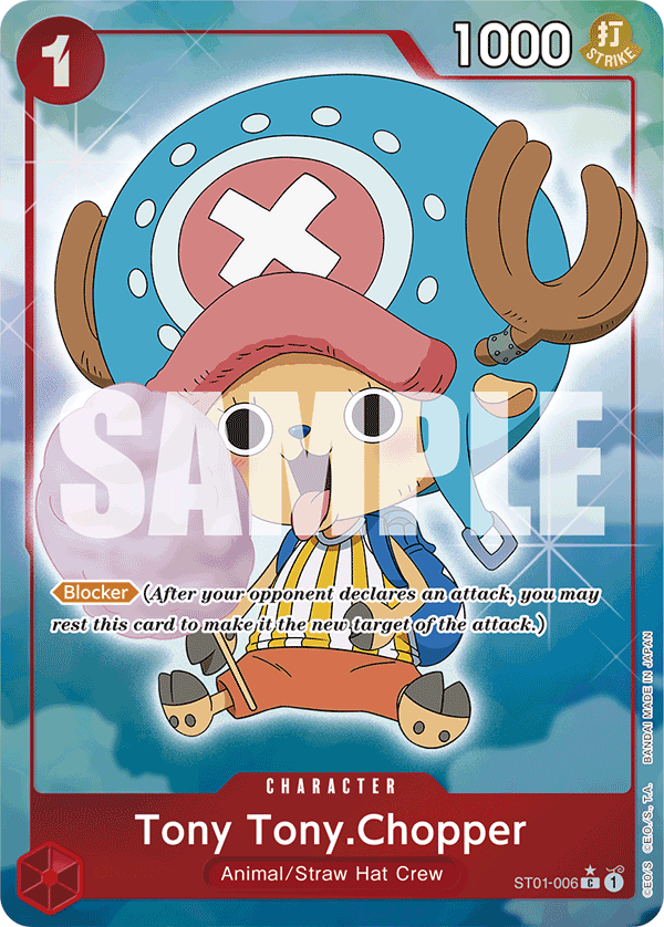 Tony Tony.Chopper (ST01-006) (Alternate Art) ST01-006 - Premium Booster PRB01 kart görseli