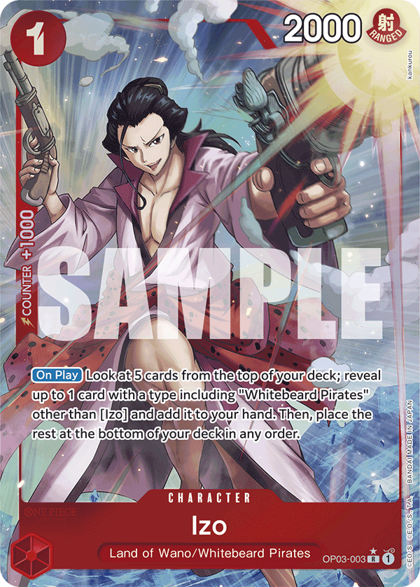 Izo (OP03-003) (Alternate Art) OP03-003 - Premium Booster PRB01 kart görseli