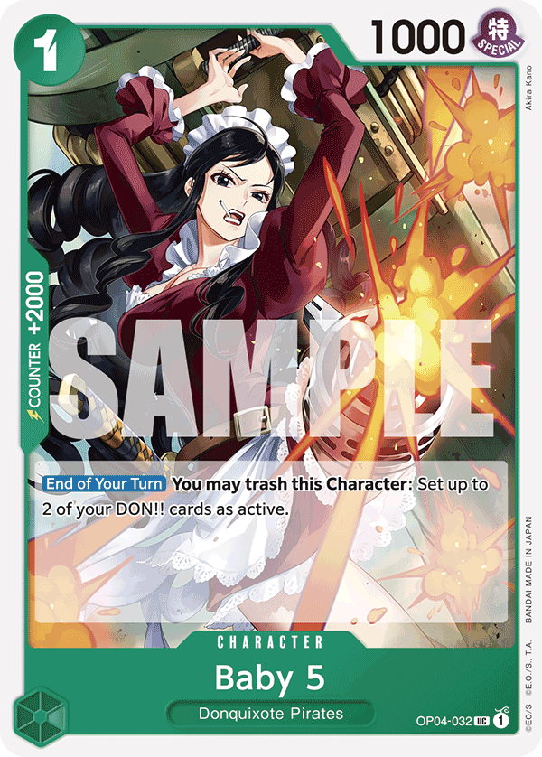 Baby 5 (OP04-032) (Reprint) OP04-032 - Premium Booster PRB01 kart görseli