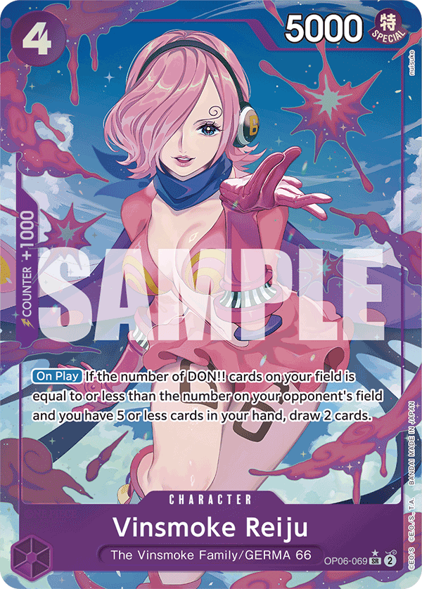 Vinsmoke Reiju (OP06-069) (Alternate Art) OP06-069 - Premium Booster PRB01 kart görseli