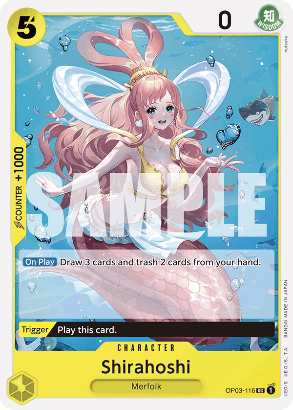 Shirahoshi (OP03-116) (Reprint) OP03-116 - Premium Booster PRB01 kart görseli