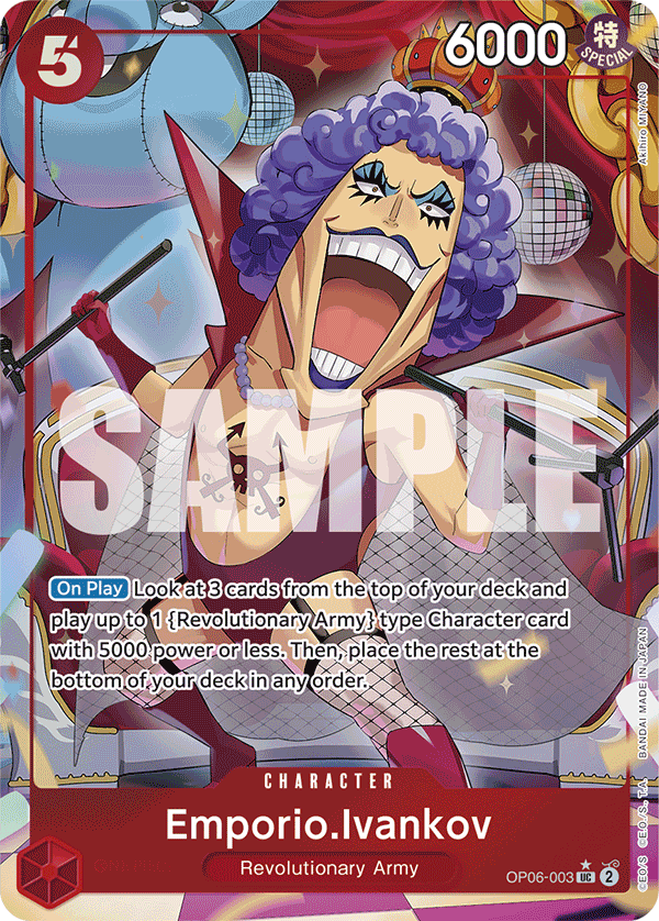 Emporio.Ivankov (Full Art) OP06-003 - Premium Booster PRB01 kart görseli