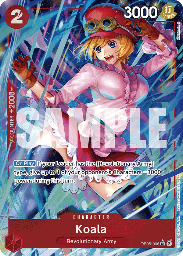 Koala (Alternate Art) OP05-006 - Premium Booster PRB01 kart görseli