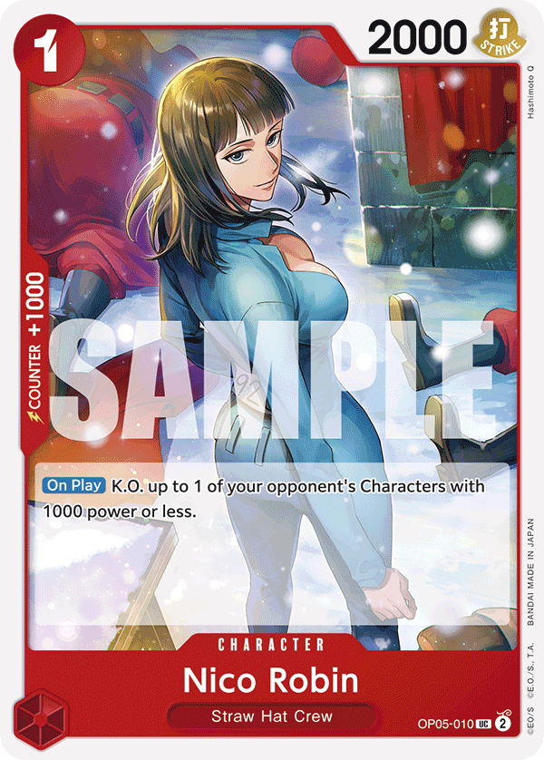 Nico Robin (Reprint) OP05-010 - Premium Booster PRB01 kart görseli