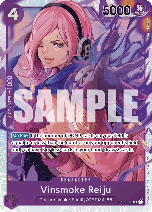 Vinsmoke Reiju OP06-069 - Premium Booster PRB01 kart görseli